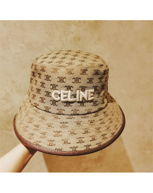 celine fisherman hat lady summer sun visor hat fashion man 52-58cm