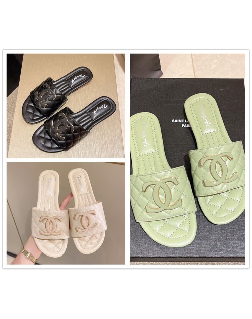 chanel sandals fashion popular ins indoor and outdoor beach