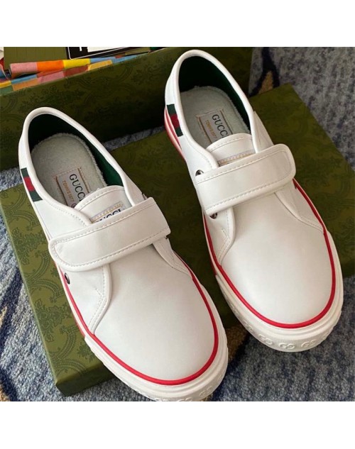 Gucci shoes white leather casual shoes men women new board shoes