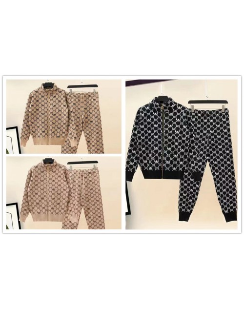 gucci fashion joint style pants set two-piece children