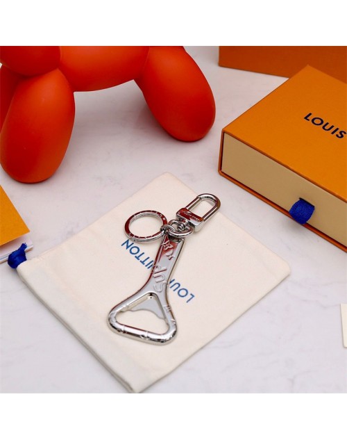 LV Suprim key case key holder silver popular