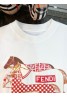 Fendi T-shirt Product Code：D-OYA-FEN-80025When confirming stock and placing an order on whatsapp, please tell us the Product Code