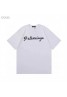 Balenciaga clothes new trendy brand letter printing casual couple T-shirt