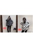 Balenciaga clothes letter printed hooded cotton loose jacket