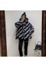 Balenciaga clothes letter printed hooded cotton loose jacket