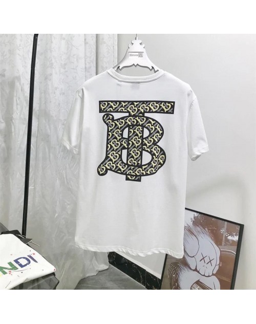 Burberry spring/summer 2022 letterprinted  casual short sleeve T-shirt for men and women