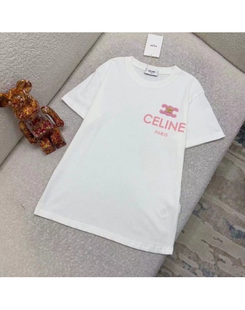 CELINE T-shirt Product Code：X-LI-CEL-59580When confirming stock and placing an order on whatsapp, please tell us the Product Code