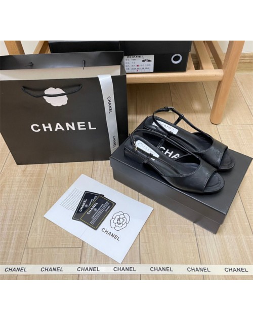 chanel shoes printed high heels Buckle-strap vintage shoes 3cm 7cm