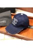 Chanel cap new all-match denim baseball cap sunscreen cap