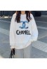 chanel clothes loose Plus Size Hoodless Printed Jacket Couple Fashion Versatile Top