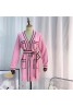 Chanel Pink dress new waist white skirt s-2xl