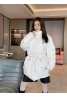 chanel New hooded mid-length jacket for winter warm cotton clothing s-l