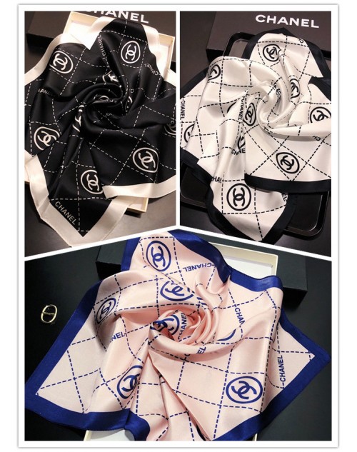 Chanel silk popular fashion gift spring summer 2023 new scarf