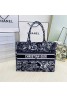 dior fashion print style tote bag