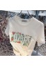 Dior clothes embroidered floral print casual style T-shirt top women