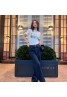 Dior clothes embroidered floral print casual style T-shirt top women