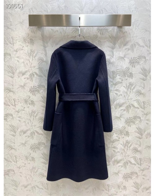 Dior original logo reversible woolen hooded coat
