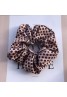 dior Large intestine hair tie satin high-quality elegant headband hair accessories