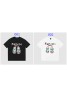 Fendi T-shirt monogrammed versatile round neck short sleeve T-shirt