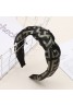 fendi letter headband simple fabric headband