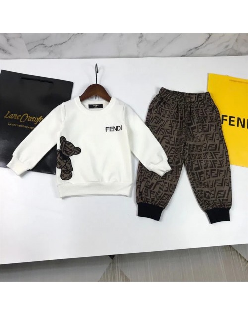 Fendi Sweatshirt trousers two-piece tracksuit 90-160