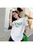 Fendi T-shirt Short Sleeve Brand Casual Tops Unisex