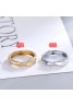 Gucci ring Gold luxury brand Silver Simple Style Ring