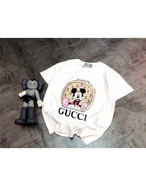 Gucci T-shirt fashion logo men women cotton clothes
