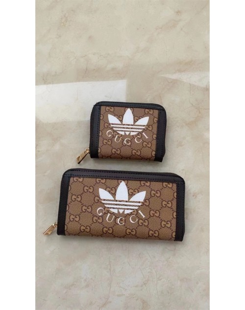 Gucci Adidas wallet card purse fashion logo purse