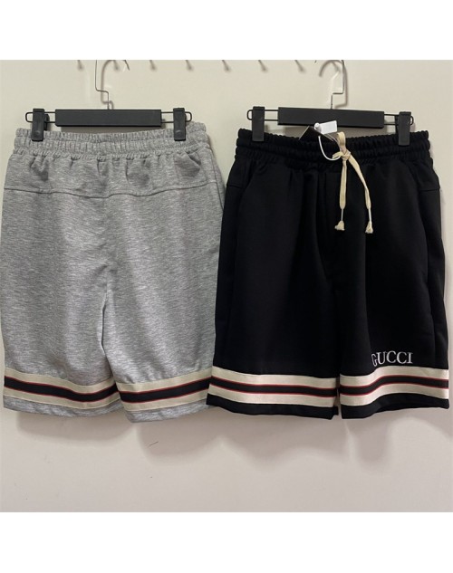 Gucci pants monogrammed embroidered shorts fashion designer
