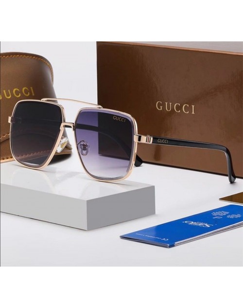 Gucci sunglasses personality outdoor travel anti blue light