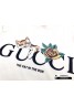 Gucci T-shirt cat printed cotton male female short sleeve loose clothes