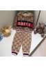 gucci clothes Children's fleece suit autumn and winter coat trousers long sleeve coat