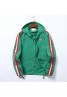 Gucci New Men's Slim Hooded Colorblock Print Jacket