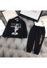 Gucci fleece warm sports sweater pants two-piece set