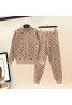 gucci fashion joint style pants set two-piece children