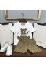 Gucci Children's Clothing Setup Summer Top and Bottom Set Cute Bear Tide