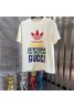 Gucci adidas T-shirt short sleeve casual summer unisex