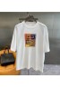 Givenchy clothes luxury logo Cotton round collar short sleeve T-shirt casual loose