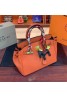 hermes bag luxury leather logo fashion commute bag 6 colors
