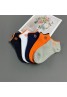 Hermes socks men summer socks breathable shallow five pairs