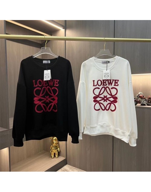 loewe clothes new embroidered sweatshirt