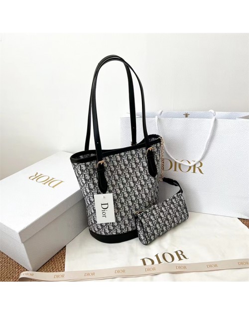Dior large capacity handbag wallet two-piece set 24cm*27cm*16cm