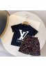 LV T-shirt kids fashion two-piece suit tide clothes 90-160