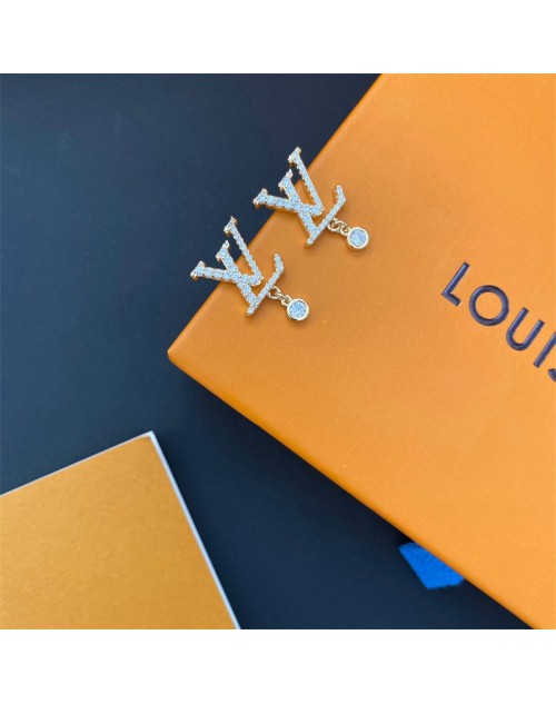 LV earring  mother - daughter temperament fashion earrings gift 1.4*2.1cm  