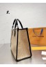 LV bag luxury woven bag high capacity fashion designer bag