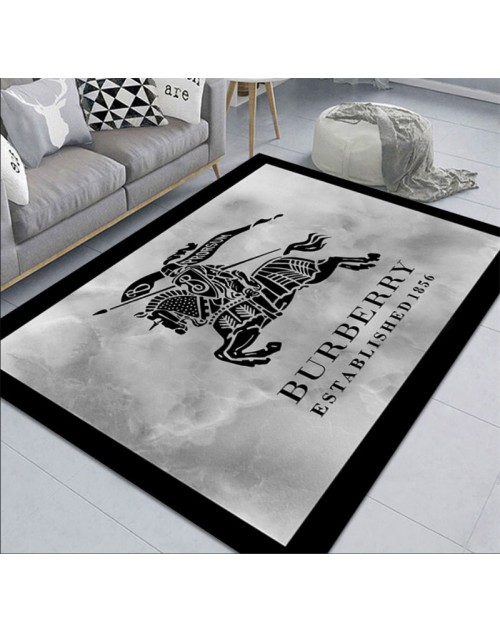 LV Hermes Chanel floor mats logo bedroom carpet cloakroom rectangul