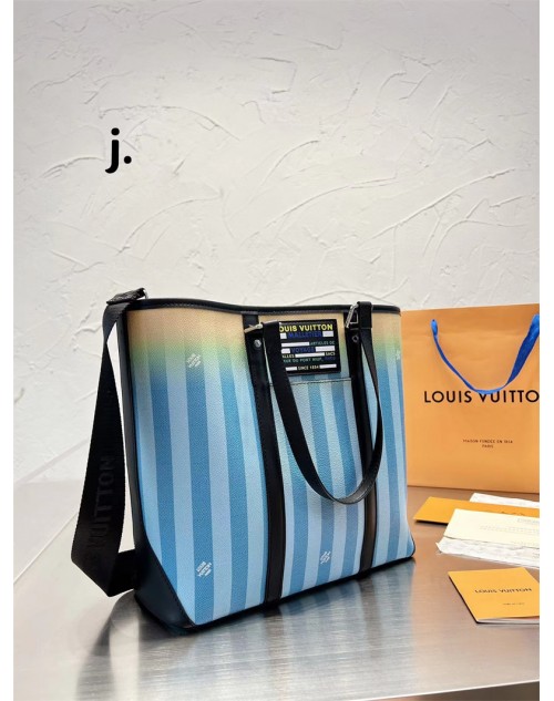 LV bag luxury commute bag gradient bag large capacity 32*29cm