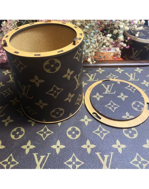 LV high-grade new exquisite empty box simple universal tea canister storage can