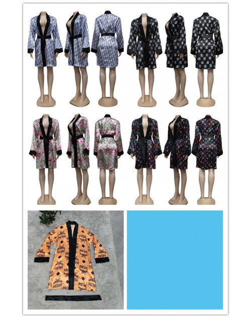 Dior Gucci chanel LV MCM Bathrobe fashion style bathrobe